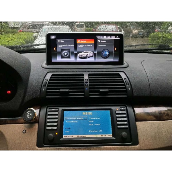 GPS BMW Serie 5 E39 y X5 E53 ANDROID 10.25