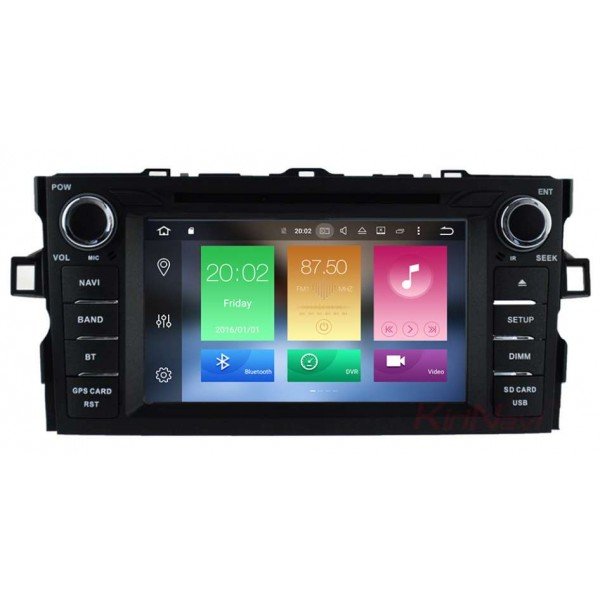 Radio GPS Toyota Auris ANDROID 8.1 REF: TR3190