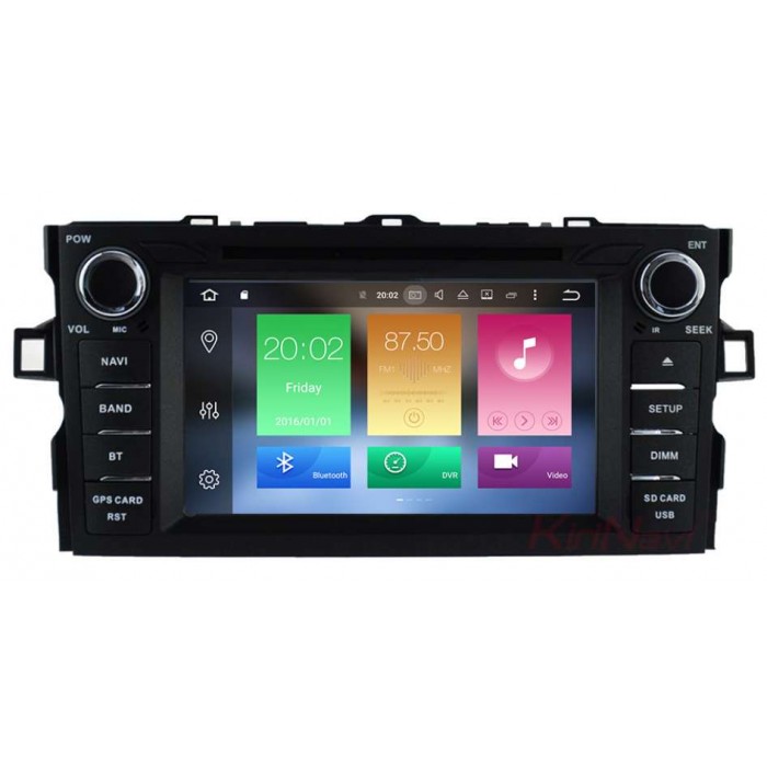 GPS Android 8 OCTA CORE 4GB Toyota Auris