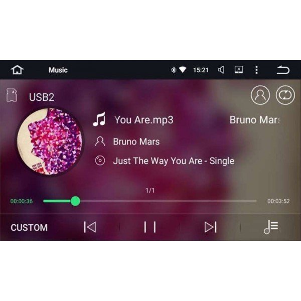 radio pantalla Android Golf 7