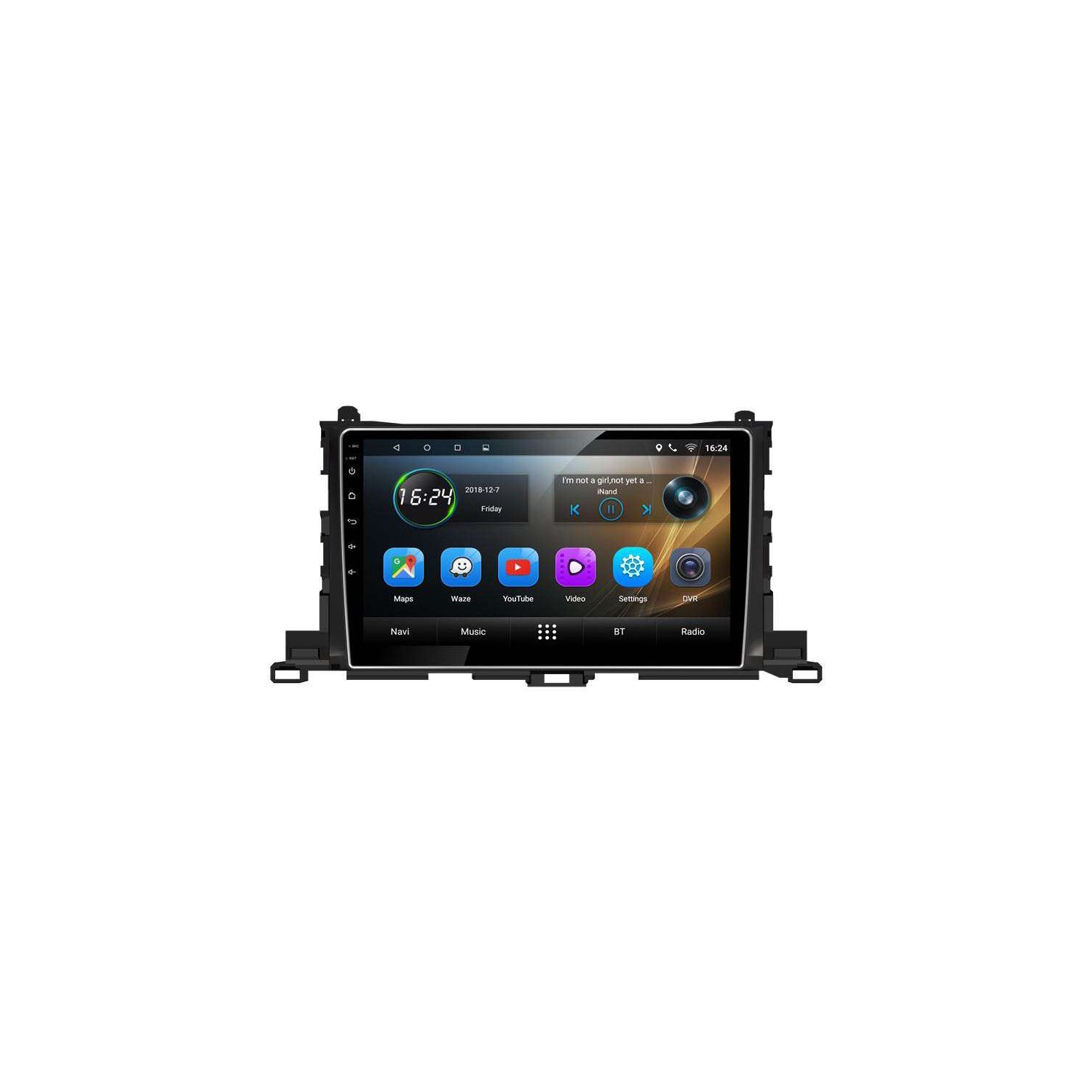 GPS Toyota Highlander head unit