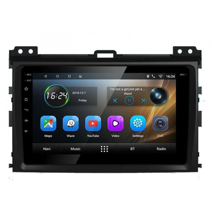 GPS Toyota Prado android head unit