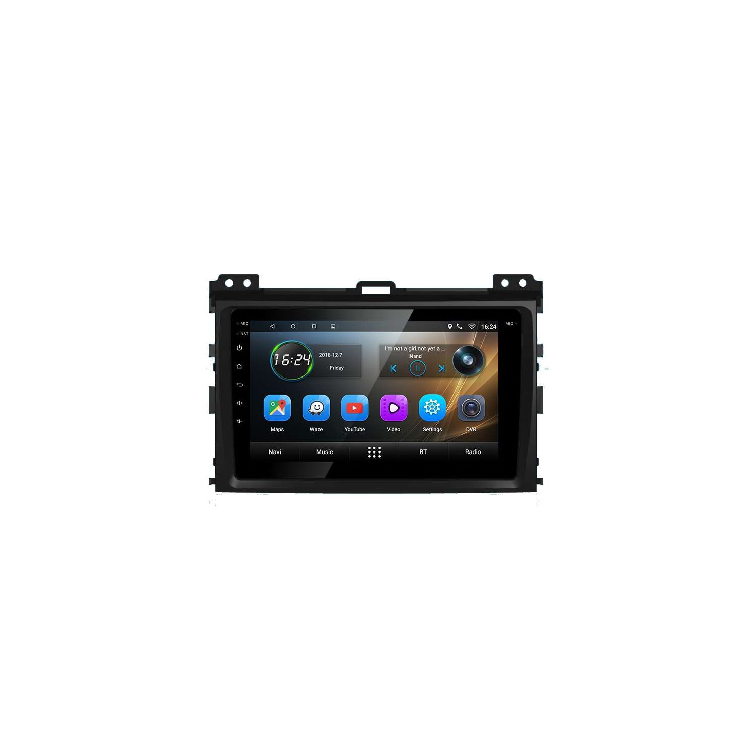 GPS Toyota Prado android head unit