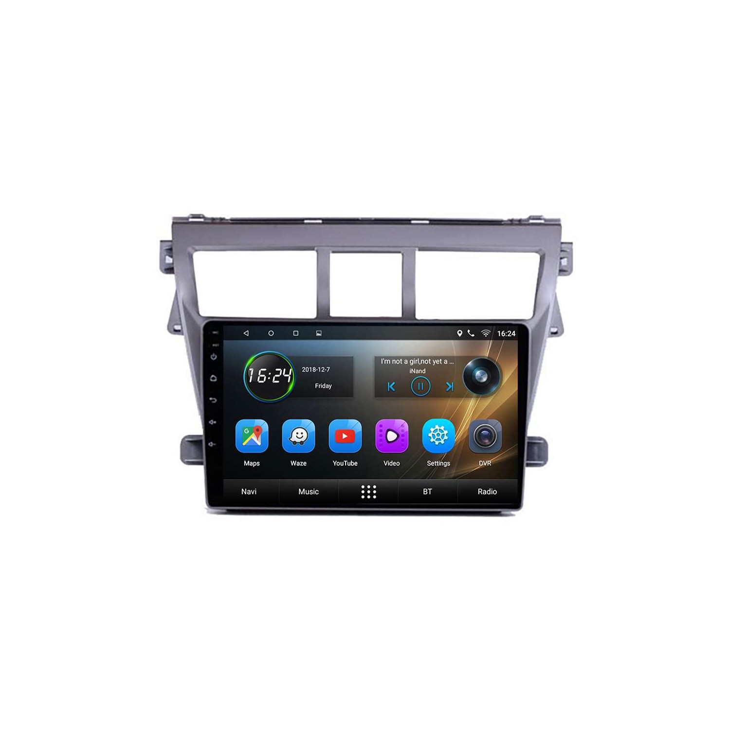 GPS Toyota Vios scree 9