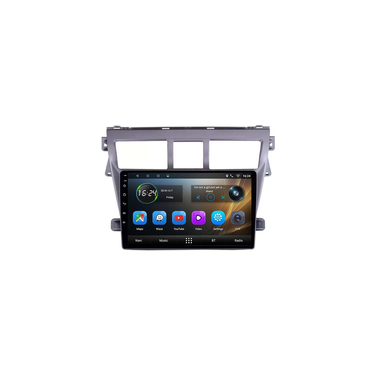  GPS Toyota Yaris pantalla 9 Android 