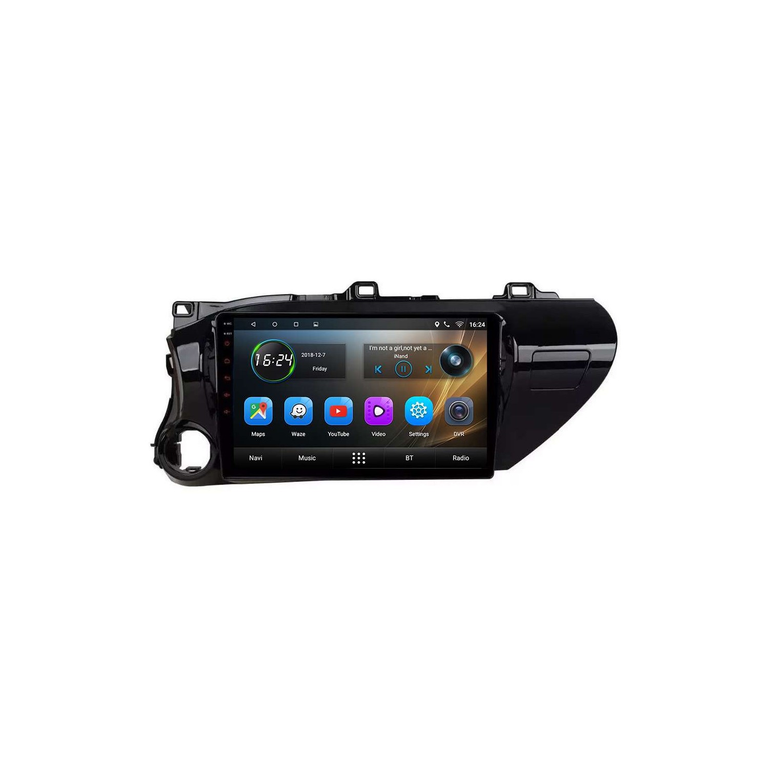 Radio navegador GPS Toyota Hilux pantalla 10,2 Android TR3306