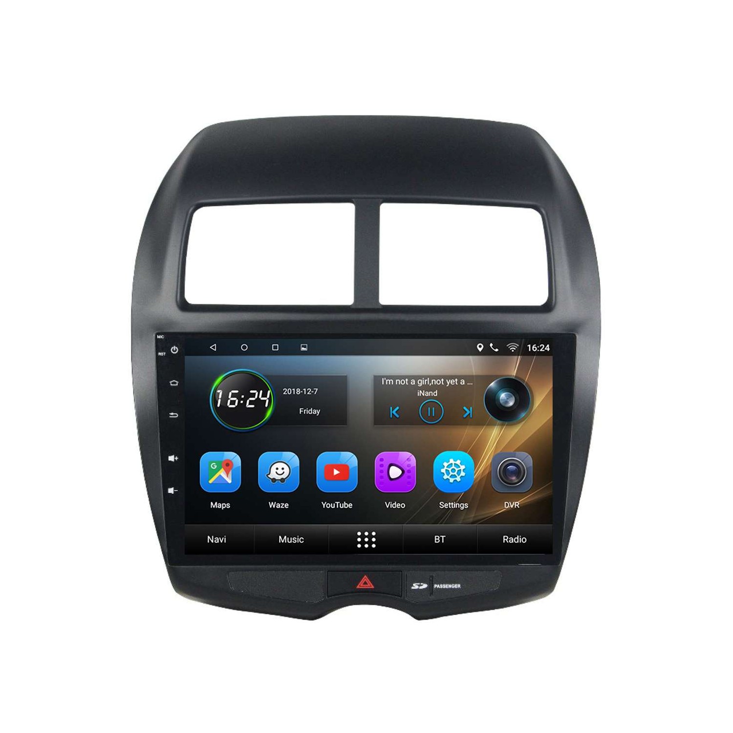 GPS Mitsubishi ASX head unit