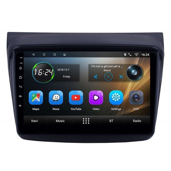 Radio navegador GPS Mitsubishi Montero Sport pantalla 9 Android 13 TR3351