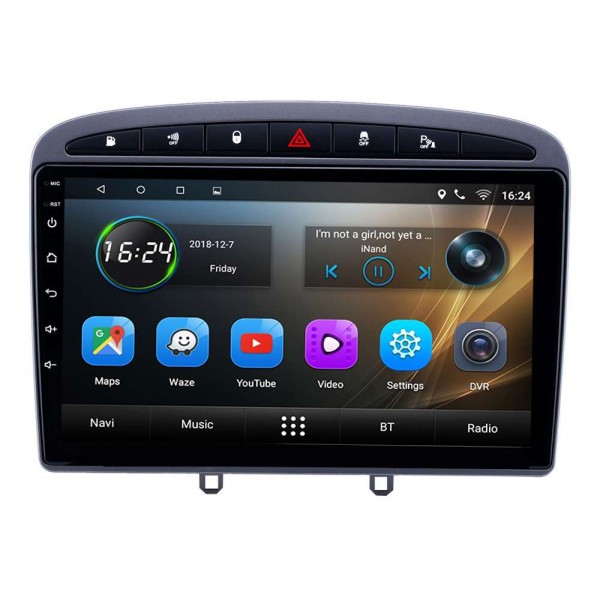 GPS Peugeot 408 head unit