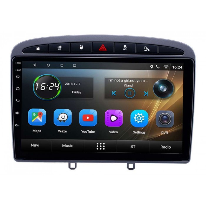 GPS Peugeot 408 head unit