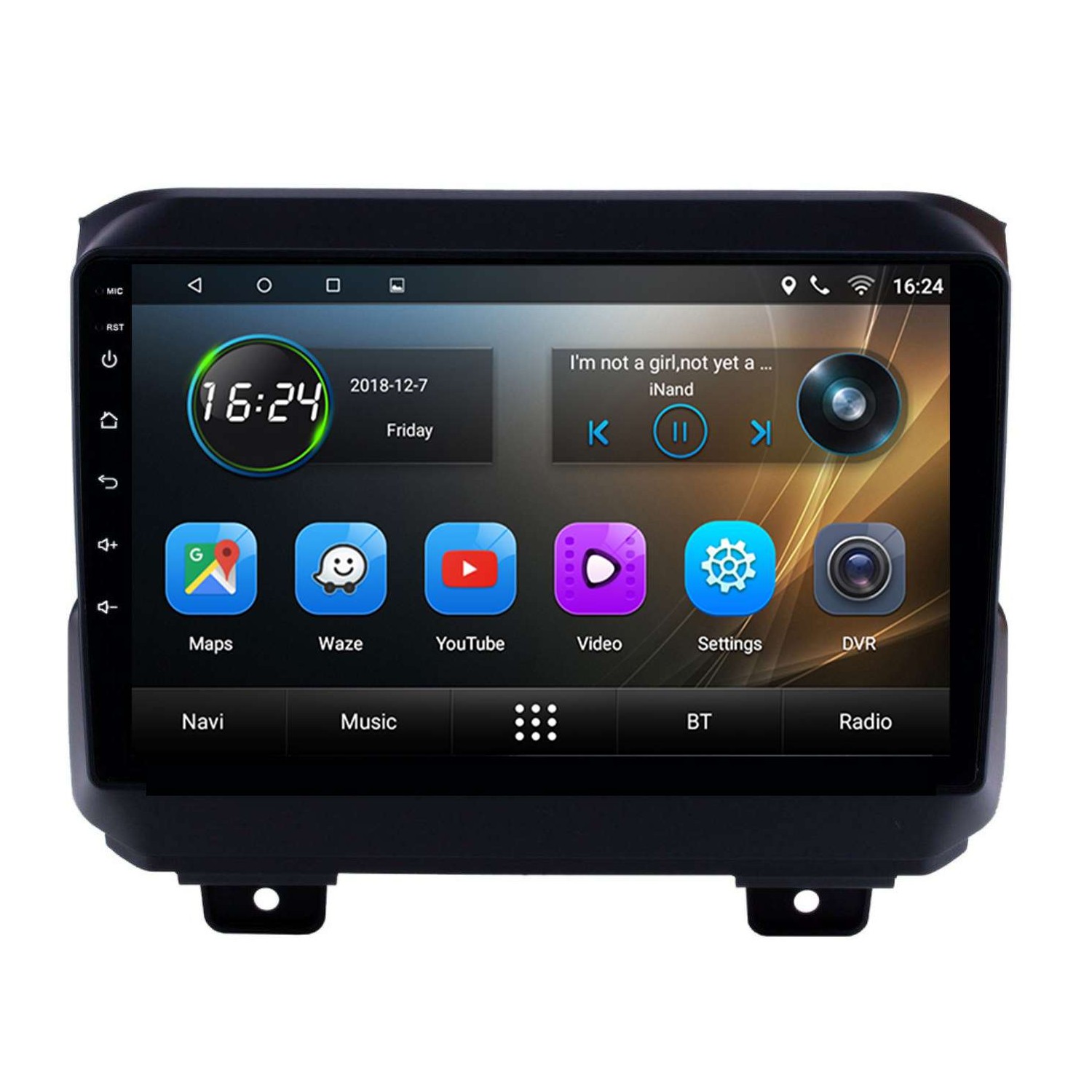 GPS Jeep Wrangler head unit