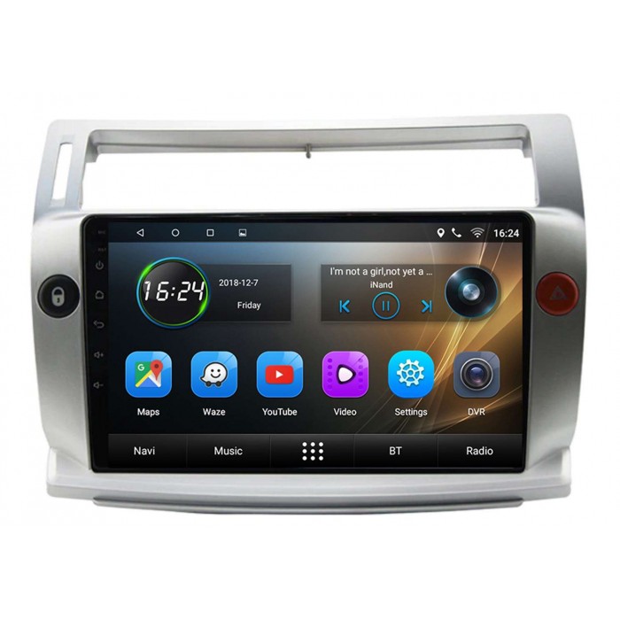 GPS Citroen C4 head unit