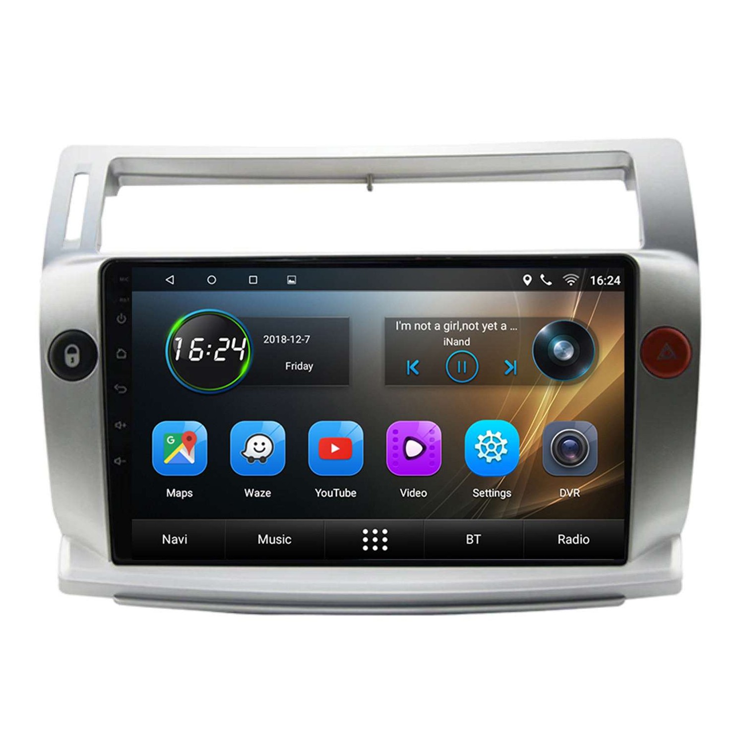 GPS Citroen C4 head unit