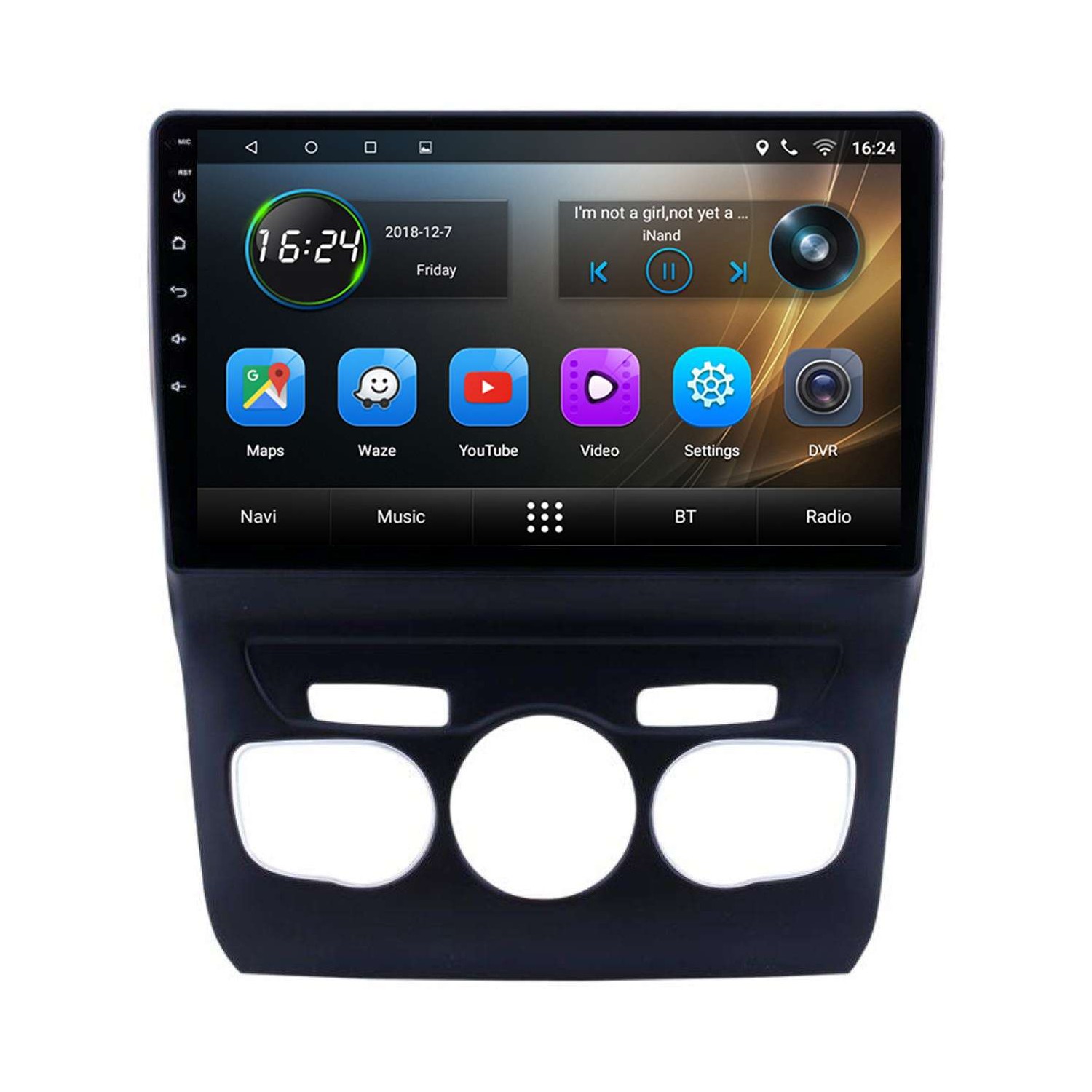 GPS head unit Citroen C4 