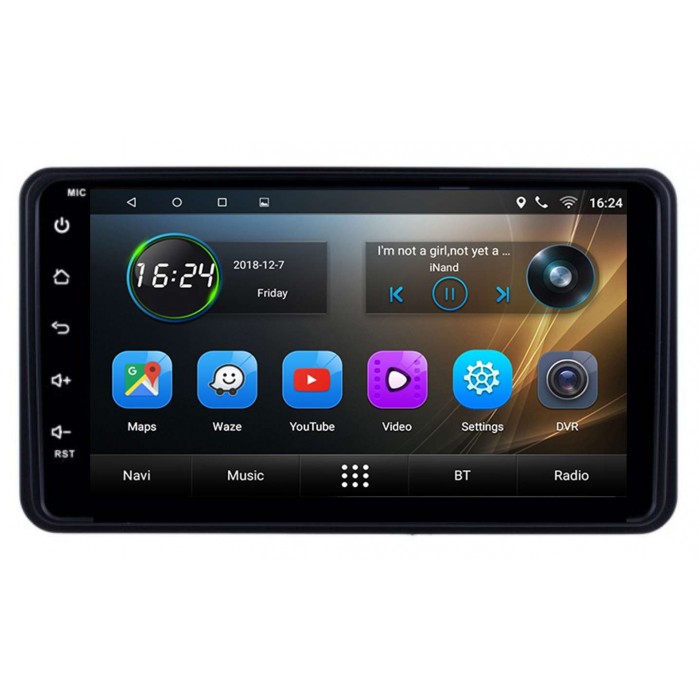 Radio GPS head unit Suzuki Jimny screen 9 Android