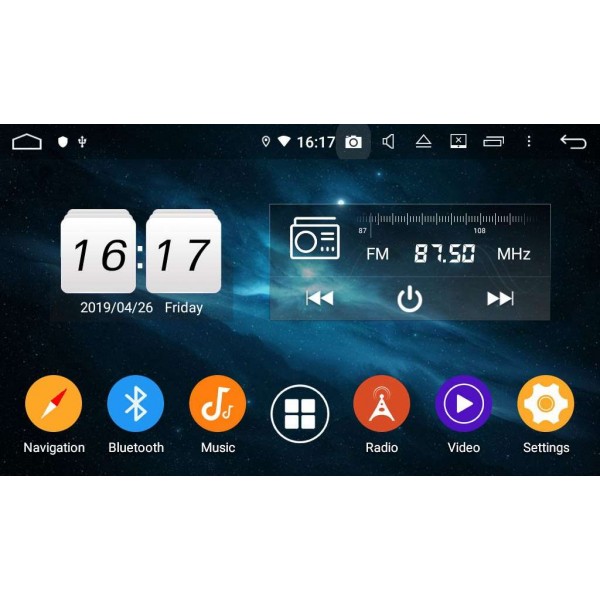 GPS Subaru XV head unit