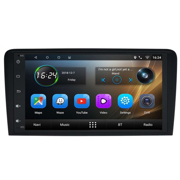 GPS Audi A3 pantalla 8