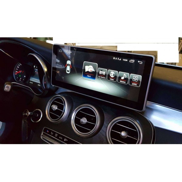 Monitor head unit 10,25 GPS 4G MERCEDES C class W205 GLC ANDROID Carplay androidauto android auto TR2928