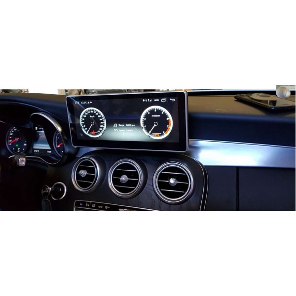 Monitor head unit 10,25 GPS 4G MERCEDES C class W205 GLC ANDROID Carplay androidauto android auto TR2928