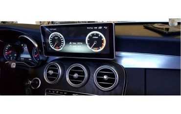 Monitor head unit 10,25 GPS 4G MERCEDES C class W205 GLC ANDROID Carplay androidauto android auto TR2928