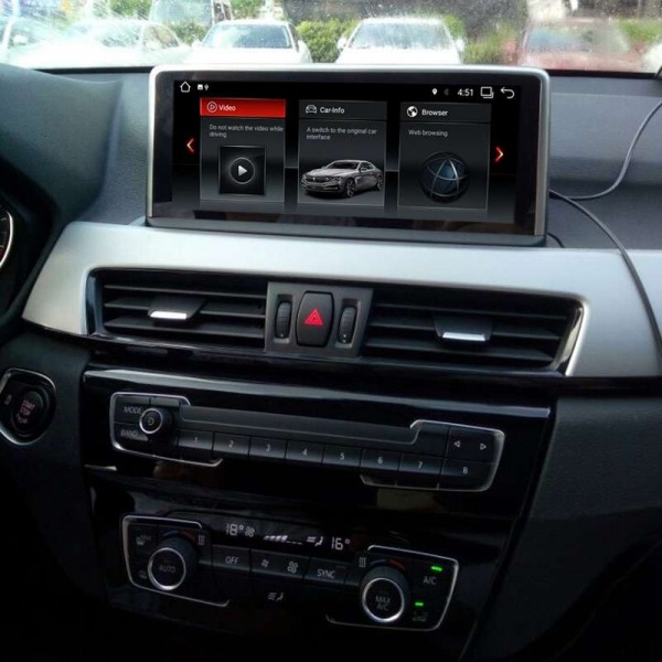 radio android BMW X1 X2