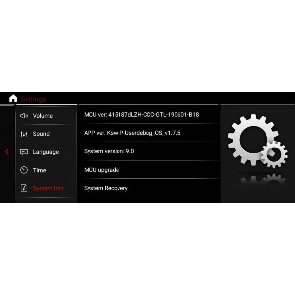 BMW X3 F25 X4 F26 screen 4G LTE octa core
