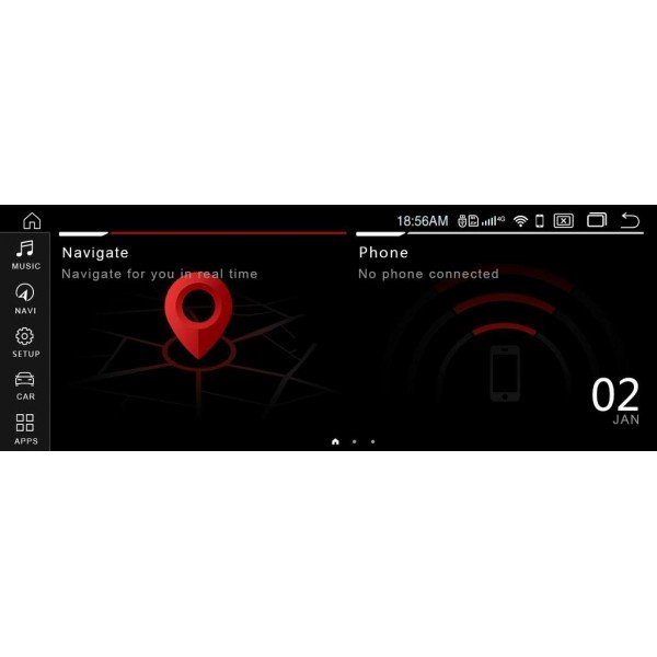 GPS BMW 5 F10 F11 ANDROID 10.25 inch