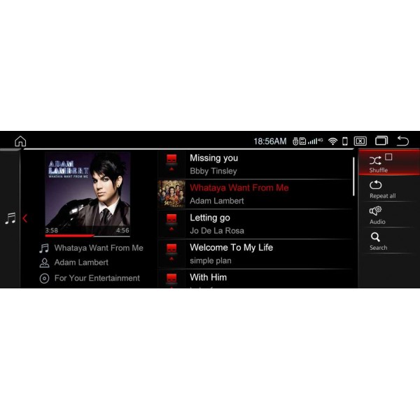 Monitor 10,25" GPS HD BMW 5 GT F07 ANDROID