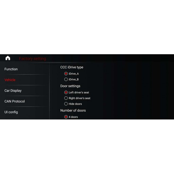 radio android BMW X1 X2