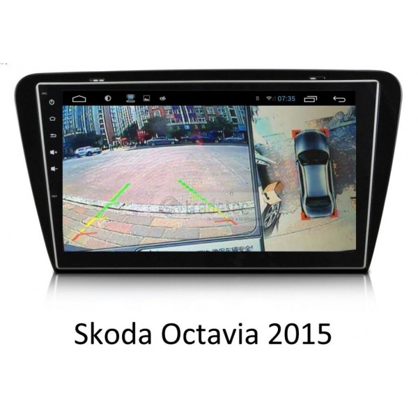  SKODA OCTAVIA 2015 10,2 pulgadas