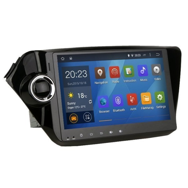Radio monitor 10,1" GPS HD KIA K2 / RIO PURE ANDROID 15 REF: TR1927