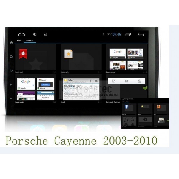 Radio GPS Porsche