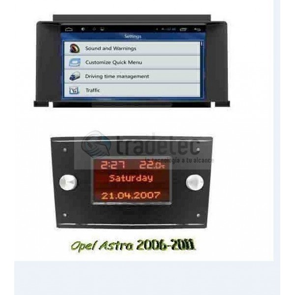 OPEL ASTRA H  GPS 