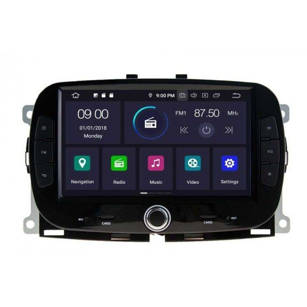 Radio GPS head unit Fiat 500 Android 10 TR3688