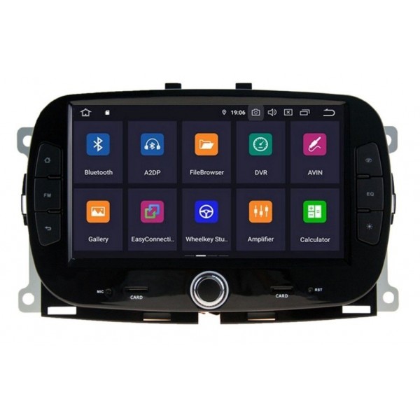 Radio navegador GPS Fiat 500 Android 10 TR3688
