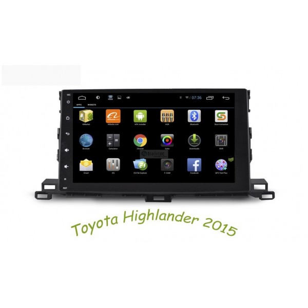 gps TOYOTA HIGHLANDER