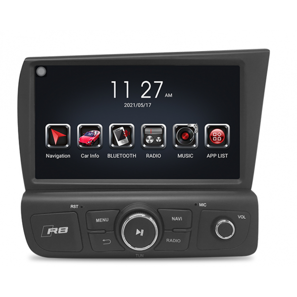 Radio navegador GPS Audi R8 ANDROID (volante a la derecha) TR3691