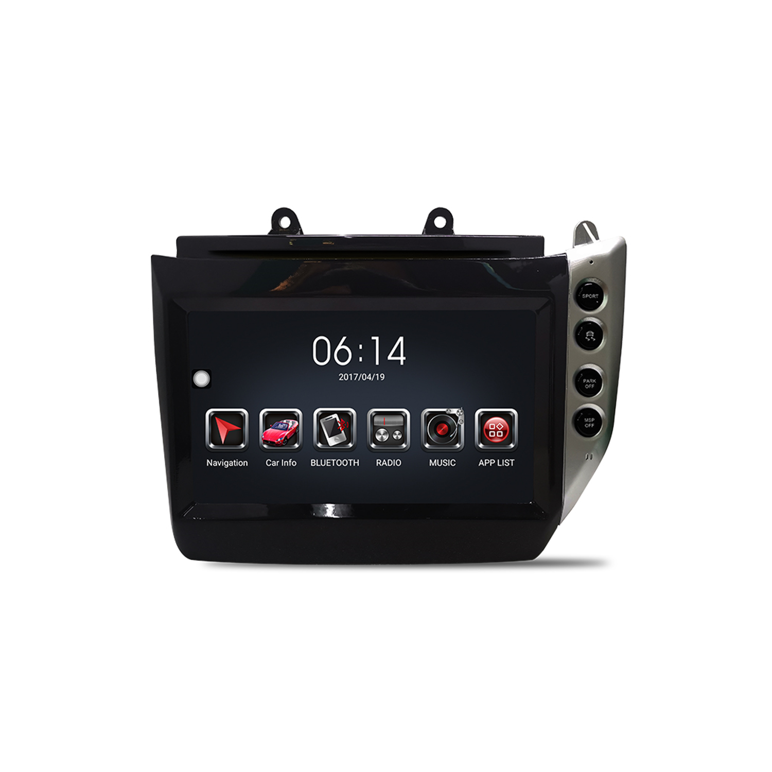 Radio GPS Tesla style head unit Maserati GranTurismo RHD ANDROID TR3697