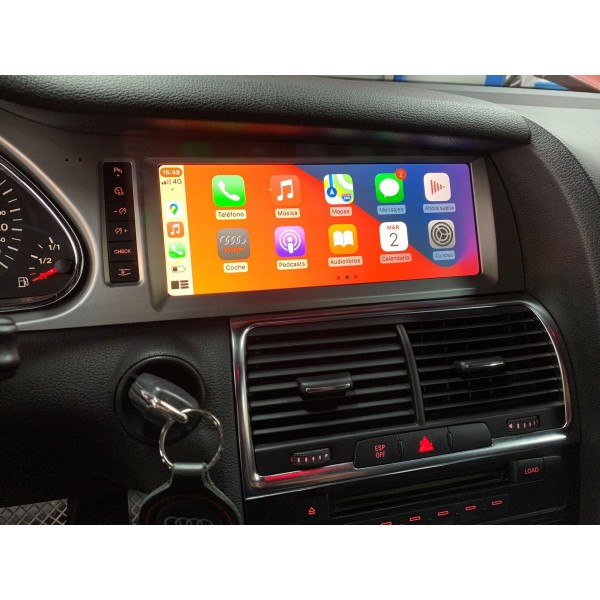 Pantalla 10.25" GPS AUDI Q7 4L Android 10 4G LTE TR3654