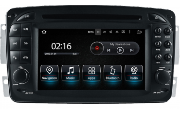 Radio navegador GPS Mercedes Benz 1998-2005 Android 10 TR3704