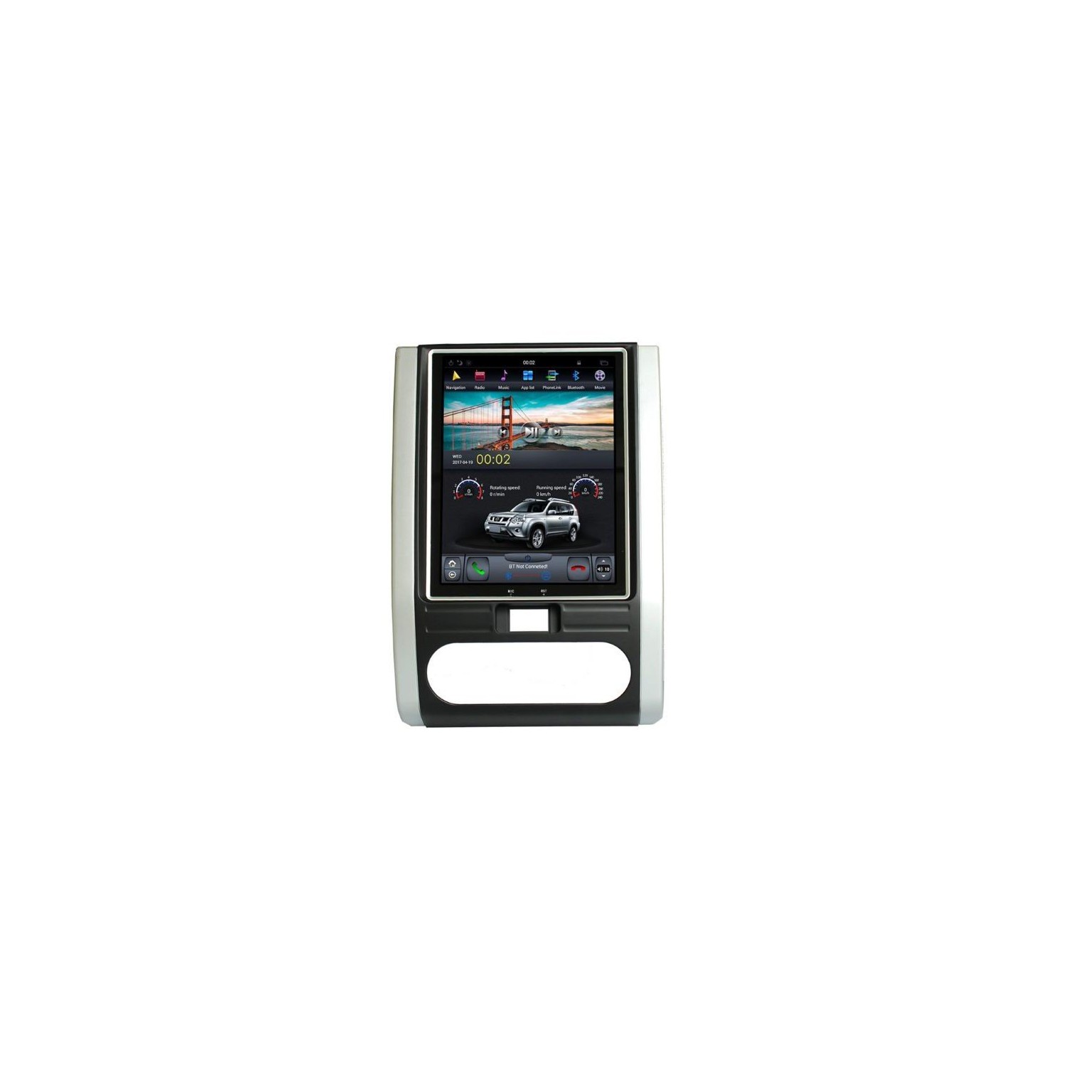 Radio navegador GPS tipo TESLA Nissan Xtrail / Qashqai ANDROID TR2509