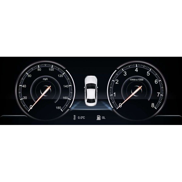 Navegador 12,3 GPS BMW X1 F48 / F49 y X2 F39 ANDROID TR3706