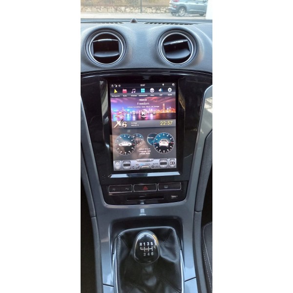 Radio GPS head unit Tesla style Ford Mondeo ANDROID TR3004