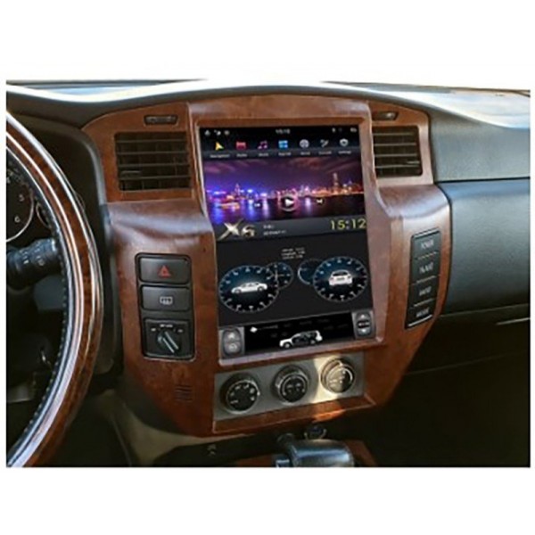 Radio navegador GPS TESLA Nissan Patrol Y61 ANDROID TR3711