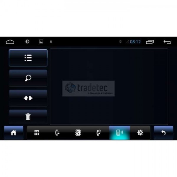 Radio navegador SSANGYONG TIVOLI 9 pulgadas GPS ANDROID TR3712