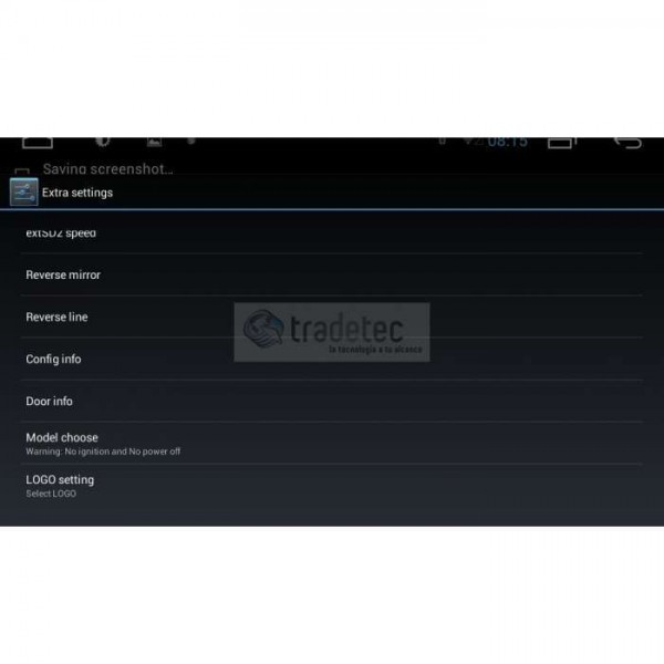 Radio navegador SSANGYONG TIVOLI 9 pulgadas GPS ANDROID TR3712