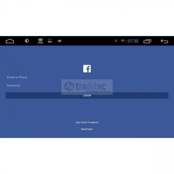 Radio head unit SSANGYONG TIVOLI 9 inch GPS ANDROID TR3712