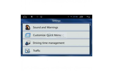 Radio head unit SSANGYONG TIVOLI 9 inch GPS ANDROID TR3712