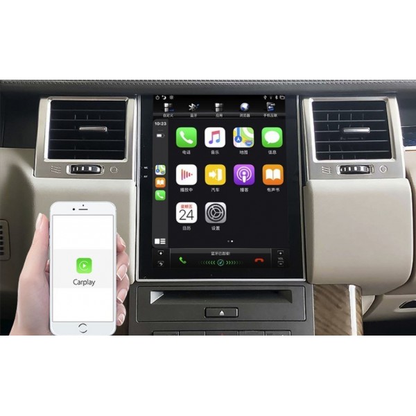 Radio navegador GPS tipo TESLA Range Rover ANDROID TR3243