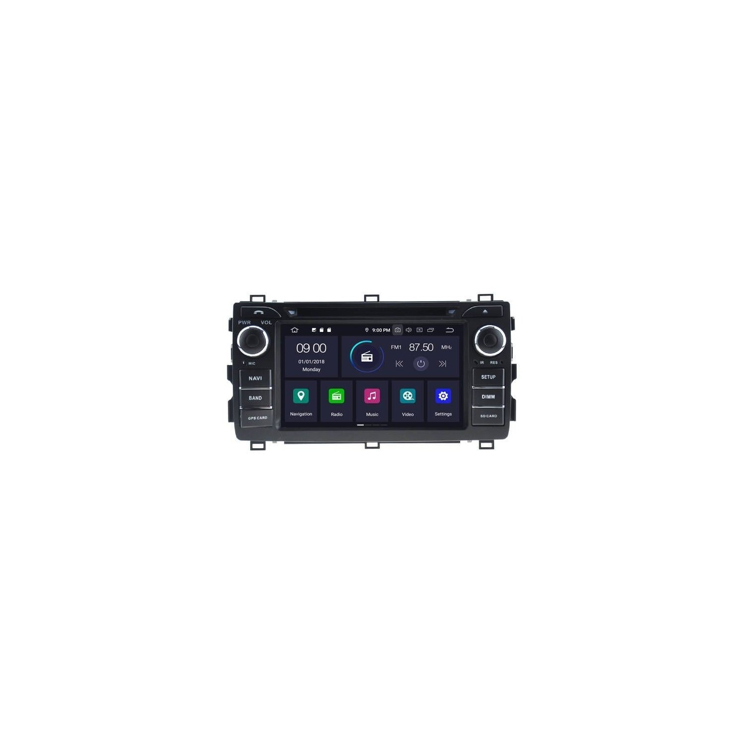 Radio navegador GPS Toyota Auris E180 Android 10 TR3717